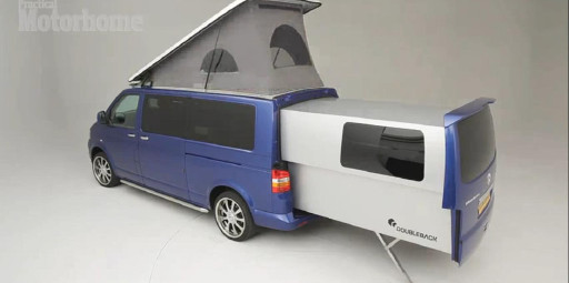 Volkswagen lança Van com trailer retrátil para público outdoor