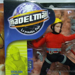 Ainda se pode encontrar boneco Madelman escalador para compra na internet