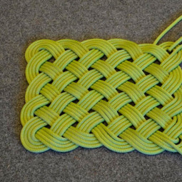 Aprenda a fazer um tapete de cordas de escalada