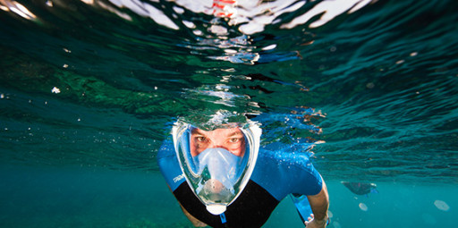 Empresa lança máscara de snorkel revolucionária