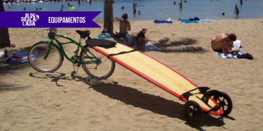 Empresa desenvolve trailer de bicicletas para pranchas de surf