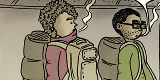 Ilustradora brasileira cria história em quadrinhos sobre mochileiros