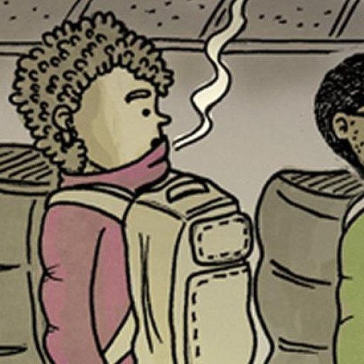 Ilustradora brasileira cria história em quadrinhos sobre mochileiros