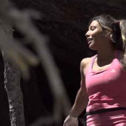 Escaladora Meagan Martin divulga seu video-perfil incentivando a escalada feminina