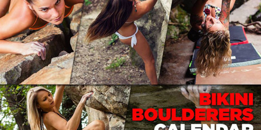 Calendario Bikini Boulderers 2015 já está à venda