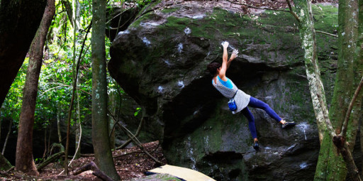 Conheça um paraíso da escalada em boulder quase desconhecido: Campanha-MG