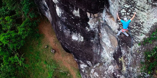 Falésia Paraíso: Vídeo mostra todos os ângulos de um dos melhores locais de escalada do Brasil