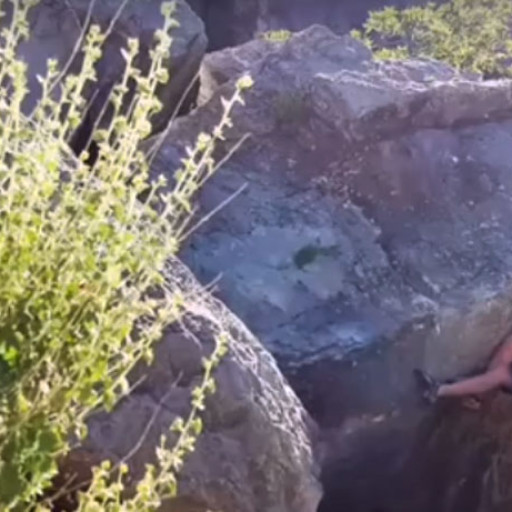 Vídeo mostra o drama de quando uma agarra (que é quase metade) de um boulder quebra