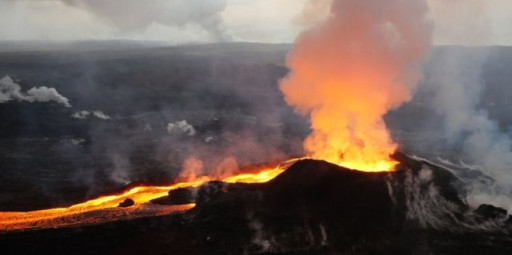 Homem sobrevive a queda no Vulcão Kilauea