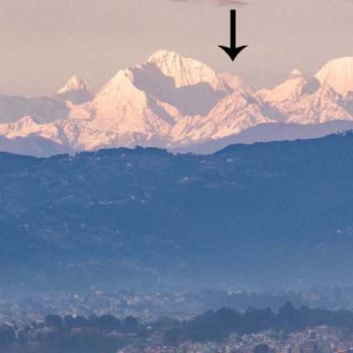 Monte Everest foi visível a partir de Katmandu pela primeira vez em décadas