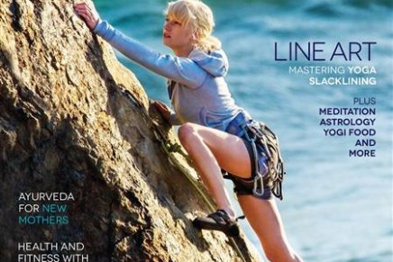 Revista de Yoga destaca escaladores praticantes