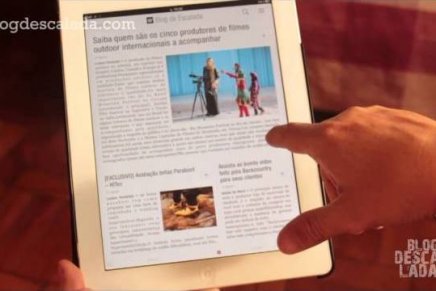 O Blog de Escalada agora pode ser lido como revista em seu tablet e celular
