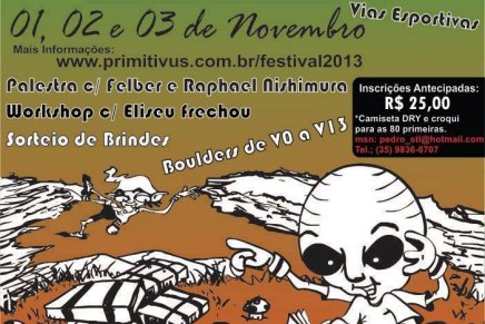 São Tomé das Letras anuncia seu 6º Festival de Boulder para novembro próximo
