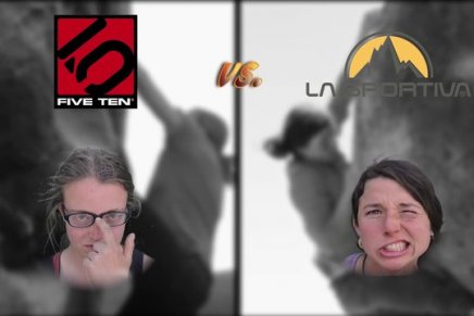 Assista ao divertido vídeo da disputa entre Five Ten x La Sportiva
