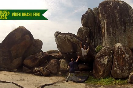 Assista ao vídeo “Boca do Tubarão” sobre boulders em Santa Catarina
