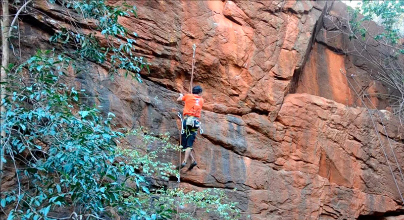 Por un triunfo, en Escalada