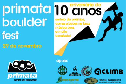 Academia de escalada de Brasília promove festival de boulder para comemorar seus 10 anos