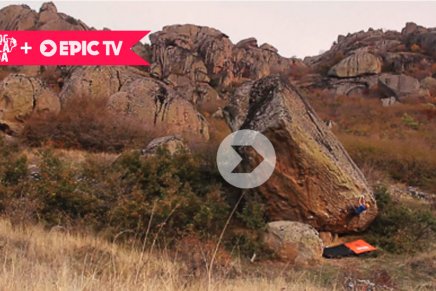 Conheça a incrível área de boulder praticamente virgem na Macedônia