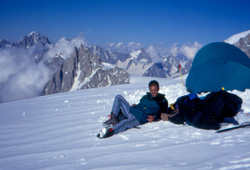 Escalando o Mont Blanc em 1996