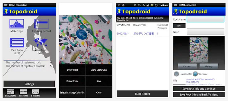 Topodroid-For-Rock-Climber