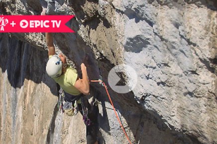 Assista Alex Megos encadenar via de 11a (8c Fr) com super bote no crux – Epic Climber