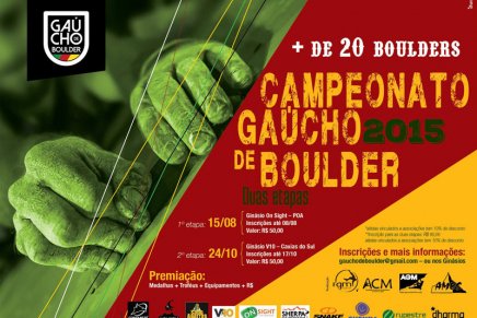 Federação Gaúcha de Montanhismo anuncia seu calendario de competições de escalada