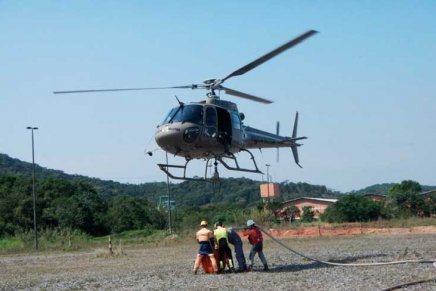 O uso de helicópteros em operações de busca e salvamento