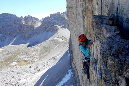Dolomitas rocktrip: Como é escalar as grandes faces dos Alpes Italianos