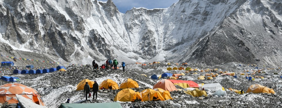acampamento base do Everest