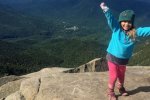 Menina de 4 anos torna-se a mais jovem a fazer os cumes altos das Montanhas Adirondack
