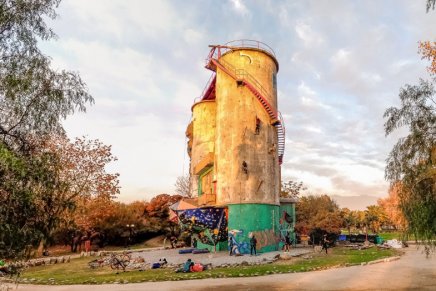 Parque de Escalada Los Silos: A fábrica de cimento que virou academia gratuita