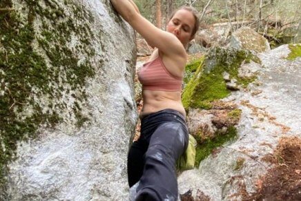 Beth Rodden faz manifesto a favor do corpo das escaladoras depois de serem mães