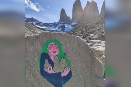 Autoridades chilenas investigam pintura ilegal em Torres del Paine