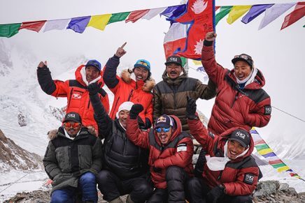 Nirmal Pujra publica o vídeo do momento da ascensão invernal ao K2