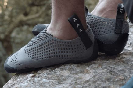 Marca lança sapatilhas de escalada impressas em 3D que se adaptam aos pés do atleta