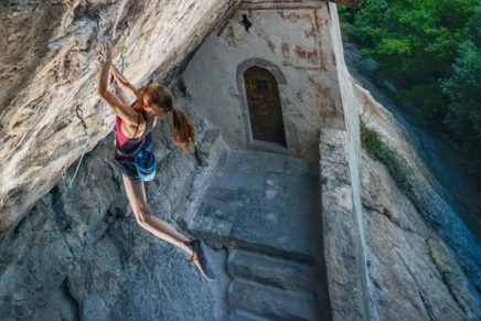 Laura Rogora torna-se a primeira mulher da história a escalar via de 12c/13a